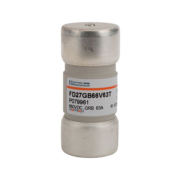 P079961 - Cylindrical fuse-link gR (gRB) 660VDC 27x60, 63A with striker